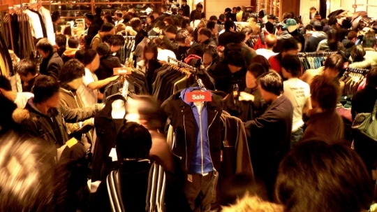 混雑調査での省人化