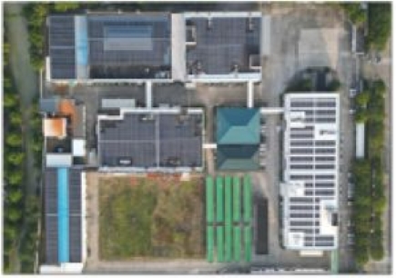 ニデックプレシジョン(浙江)有限公司に導入した太陽光発電システム