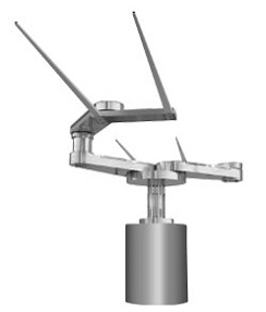 真空用液晶ガラス基板搬送用ロボット