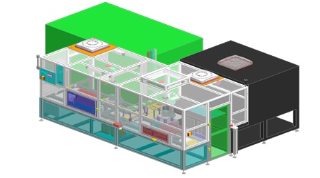 点灯検査用及びプロセス装置用ローダアンローダ