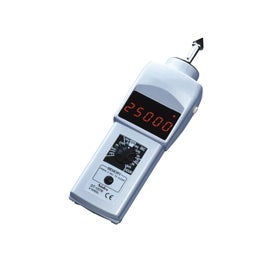 ハンドヘルド型 デジタル回転速度計 接触タイプ(LED表示) DT-107N(6型ホイル付き) / DT-107NS(12型ホイル付き)