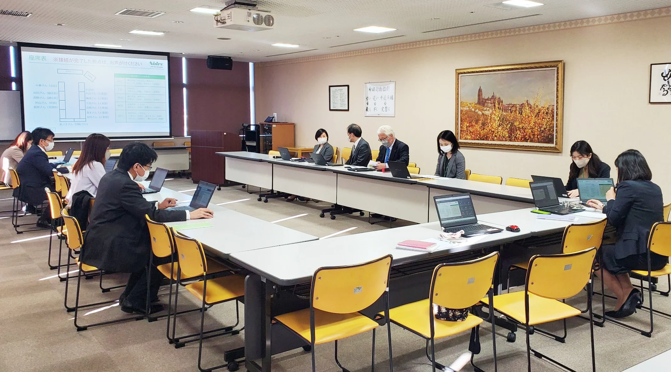 社員満足度向上委員会の様子